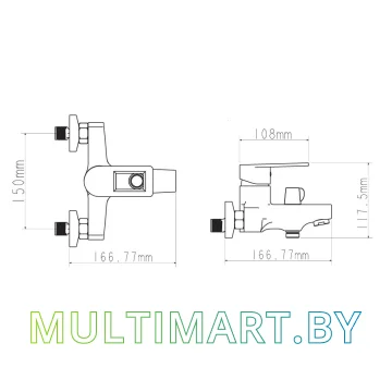Смеситель Econoce EC0301 картинка 4
